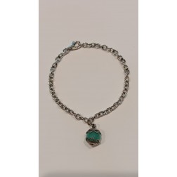 Bracciale Ikonico pietra verde