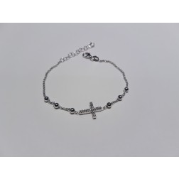 Bracciale argento 925 Croce