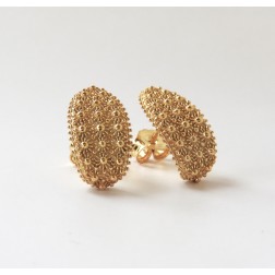 Orecchini Nuoro argento Giallo