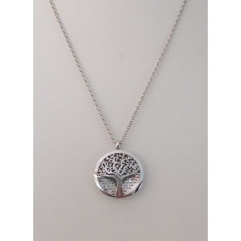 Collana Vida Mea 4 Albero Bianco Corbula Bianca
