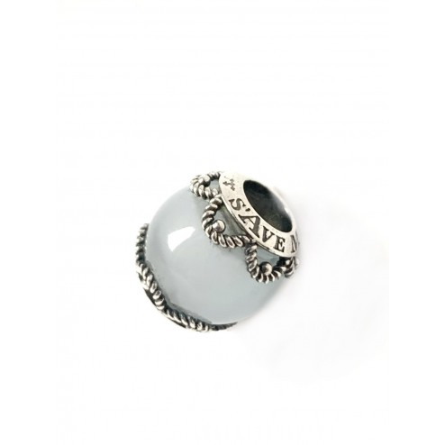 Bead Pietra liscia Ghiaccio