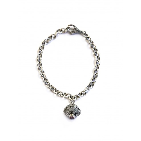 Bracciale ETNIKO  Ciondolo Bottone                                                   