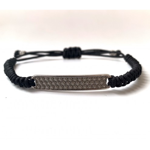 Bracciale piastra nuorese Bianco 