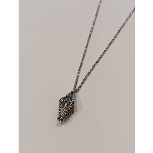 Collana Lanthioni pietre rosse