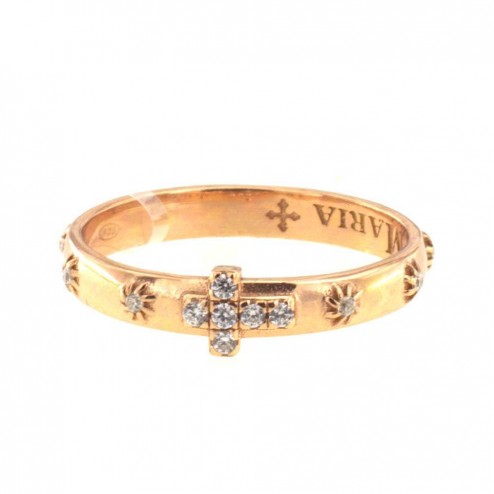 Anello Rosario Rosa