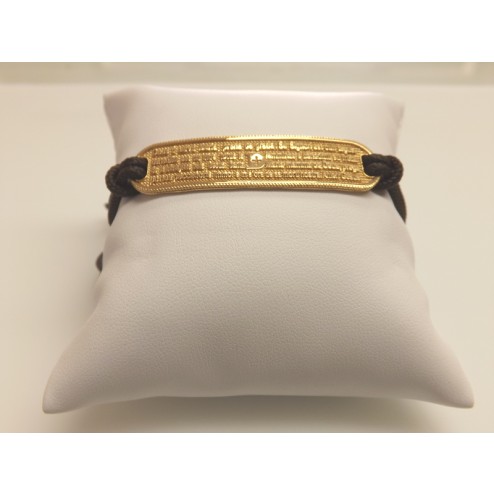 Bracciale Piastra Giallo