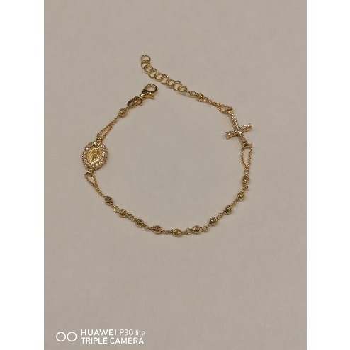 Bracciale Rosario Giallo