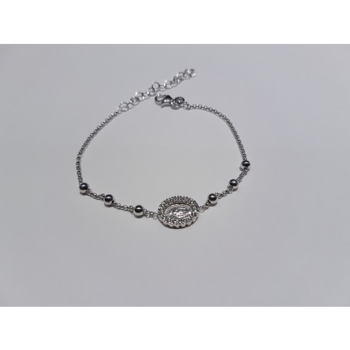 Bracciale argento 925  Madonnina