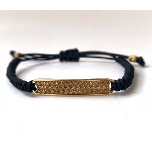 Bracciale piastra nuorese Giallo