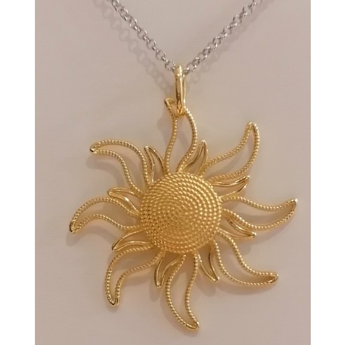 Collana Sole 1 Corbula giallo
