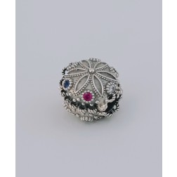 Bead Copuletta Fiore pietre multicolor