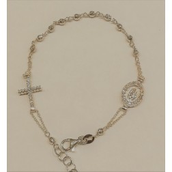 Bracciale Rosario Bianco