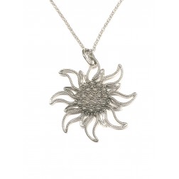 Collana Sole 1 Nuorese bianco