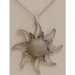 Collana Sole 1 Corbula bianco
