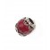 Bead pietra sfaccettata Rossa